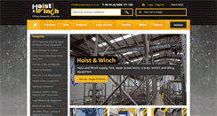 Desktop Screenshot of hoistandwinch.co.uk